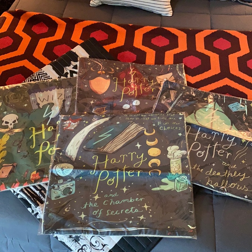 4 Harry Potter Pillow Covers